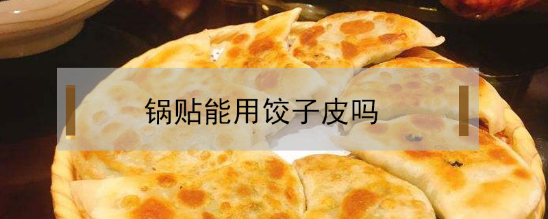 锅贴能用饺子皮吗